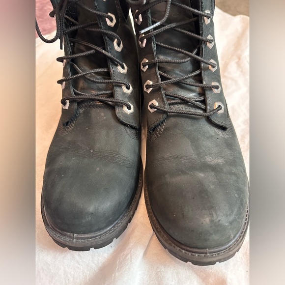 Timberland WOMEN'S VELVET ACCENT PREMIUM WATERPROOF BOOTS Black Size 9 - Picture 10 of 14